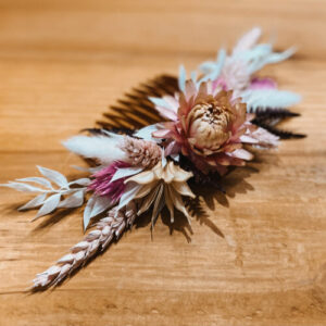 TrauDich! Trockenblumen Haaraccessoire